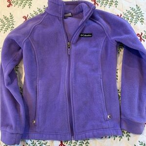 Columbia Lavender Fleece Jacket